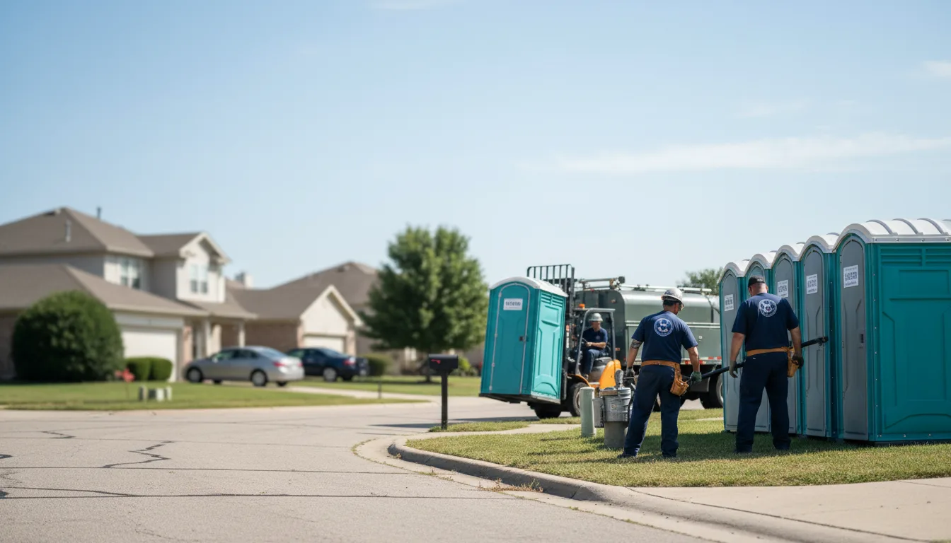 Porta Potty Rental in Mount Morris, IL near me